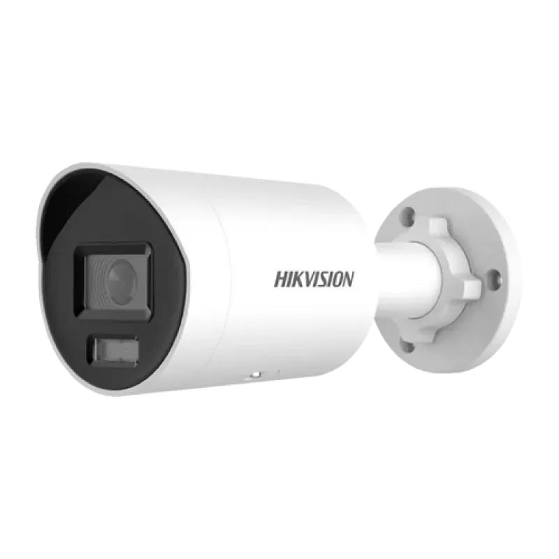 Deep Learning, ColorVu, Dual Light - Camera IP, 4MP, lentila 2.8mm, IR 40m, WL 40m, Mic, PoE - HIKVISION DS-2CD2047G2H-LIU-2.8mm - imagine 2