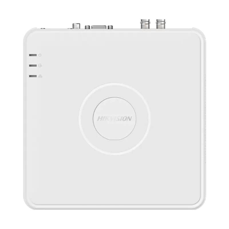 Deep Learning - DVR 4 ch. video 2MP lite + 1 ch. IP max. 2MP, AUDIO 'over coaxial', 1U - HIKVISION DS-7104HGHI-M1-T - imagine 1