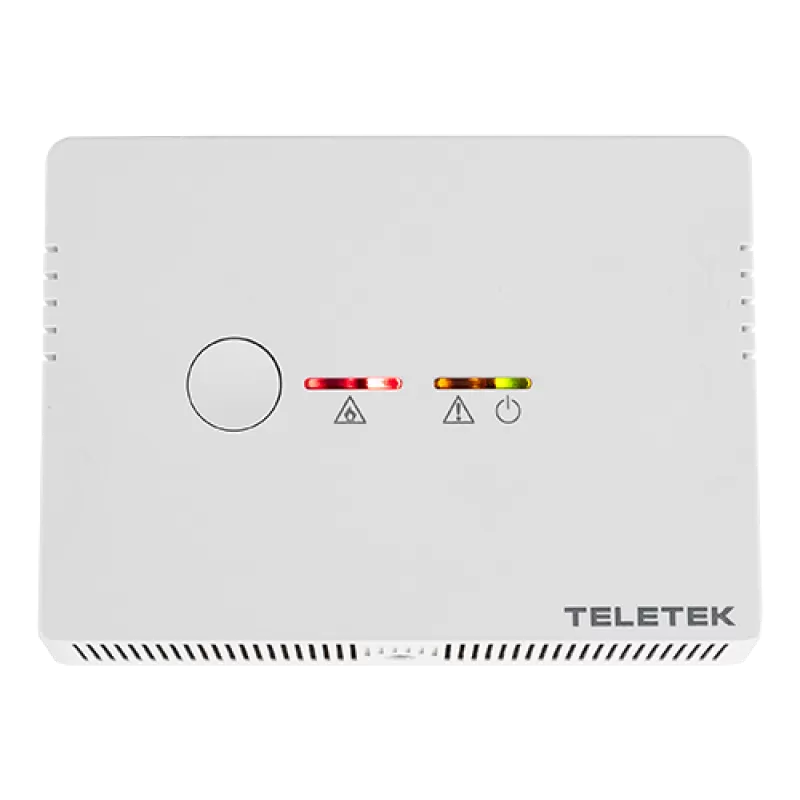 Detector adresabil de gaz metan, 24 v, iesire comanda electrovana gaz - TELETEK SensoIRIS-GAS 