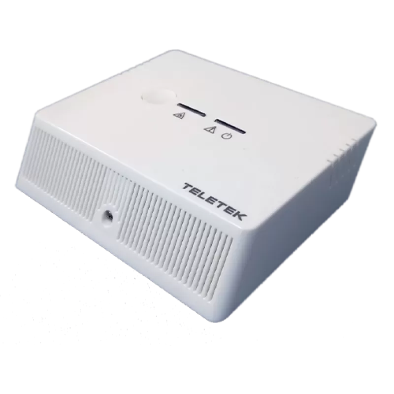 Detector adresabil de gaz metan, 24 v, iesire comanda electrovana gaz - TELETEK SensoIRIS-GAS  - imagine 1