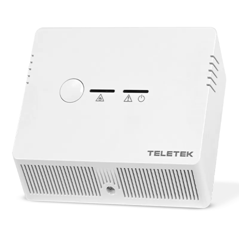 Detector adresabil de gaz metan, 24 v, iesire comanda electrovana gaz - TELETEK SensoIRIS-GAS  - imagine 2