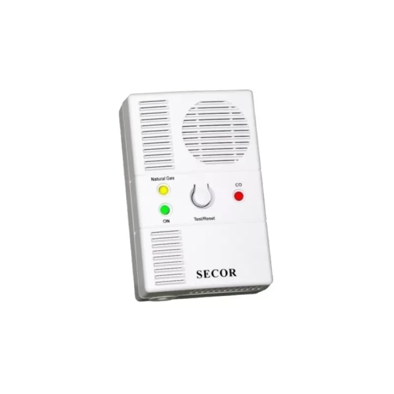 DETECTOR DE GAZ METAN SI MONOXID DE CARBON 220V