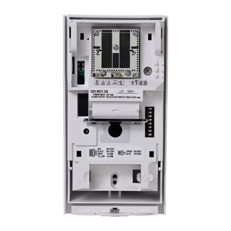 Detector de miscare PIR+MW exterior, montare high/low, baterii - OPTEX QXI-RDT-X9 - imagine 1