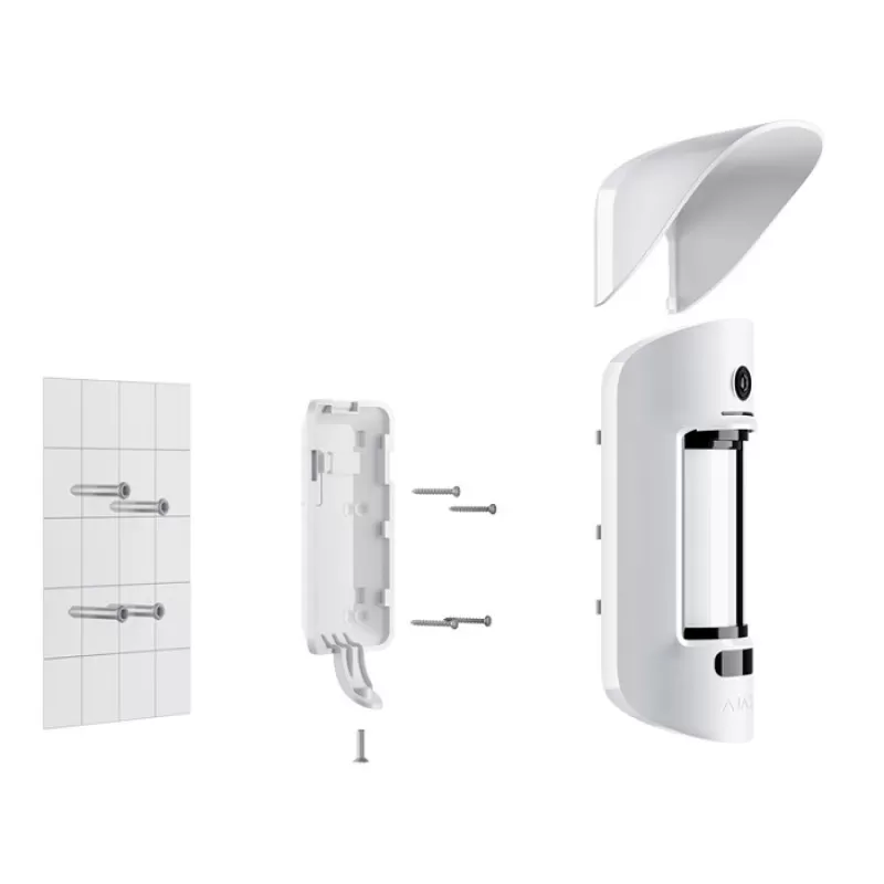 DETECTOR WIRELESS 2PIR EXTERIOR CU CAMERA AJAX - imagine 1