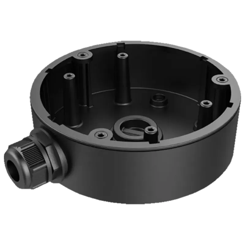 Doza culoare neagra, conexiuni pentru camerele tip 'DOME' - HIKVISION DS-1280ZJ-DM21-BLACK