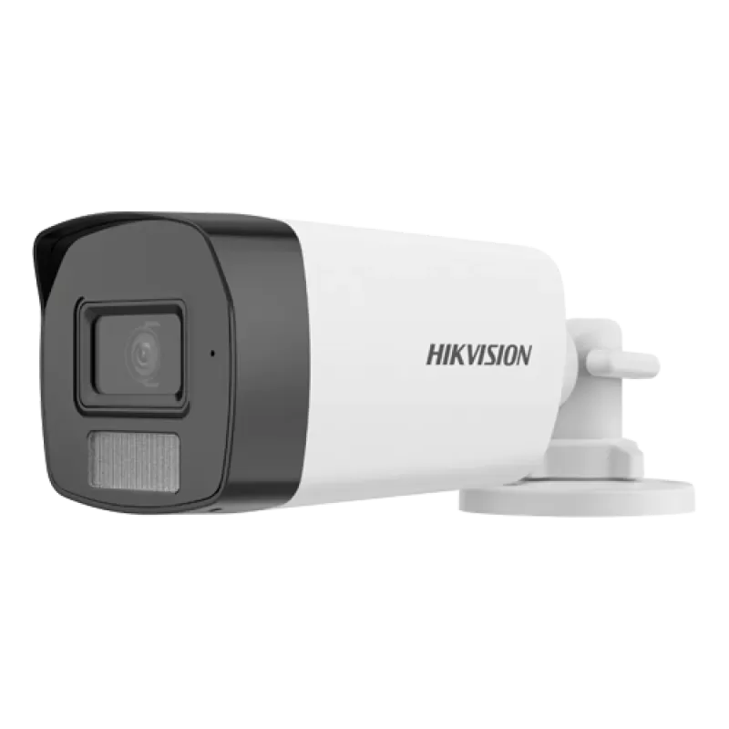 Dual Light - Camera analog 3K, lentila 3.6mm, IR 40m, WL 40m, TVI/AHD/CVI/CVBS, Mic. - HIKVISION DS-2CE17K0T-LFS-3.6mm
