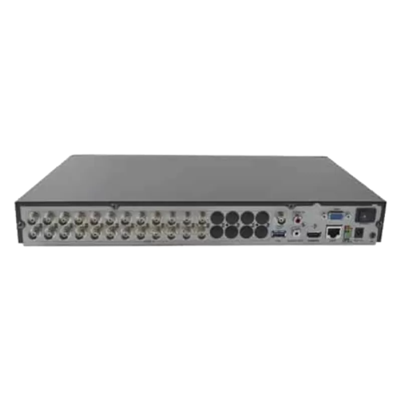 DVR 24 ch. Analog HD 4MP lite + 2 ch. IP, 1 ch. audio - HIKVISION DS-7224HQHI-K2 - imagine 1