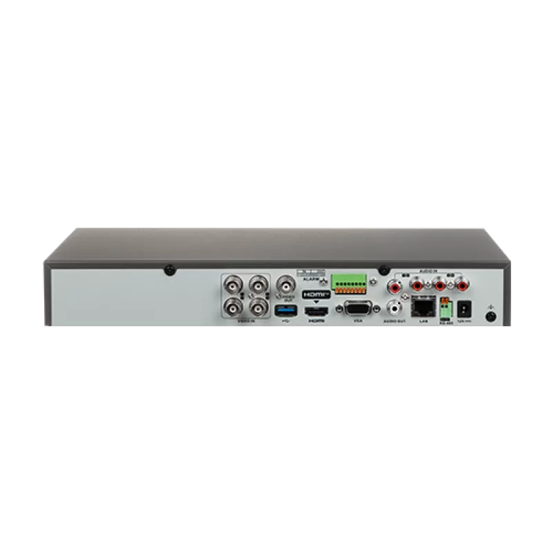 DVR AcuSense, 4 ch analog max. 4K+ 4 ch IP max. 4K, Alarma I/O - HIKVISION iDS-7204HTHI-M1-S(4A+4/1ALM) - imagine 2