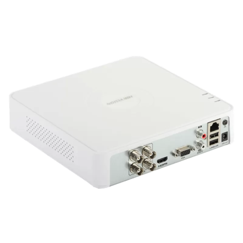 DVR 4 ch. video 4MP lite, AUDIO HDTVI 'over coaxial' - HIKVISION DS-7104HQHI-K1(S)