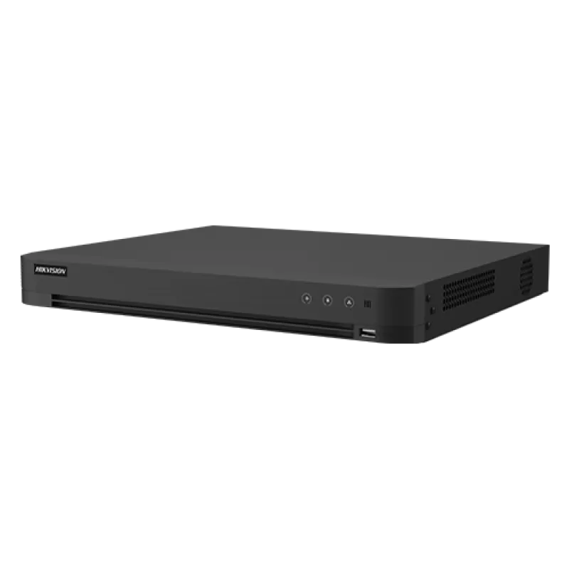 DVR AcuSense 32 ch. max 5MP + 8 ch IP max. 6MP, Analiza video - HIKVISION iDS-7232HQHI-M2-XT - imagine 2
