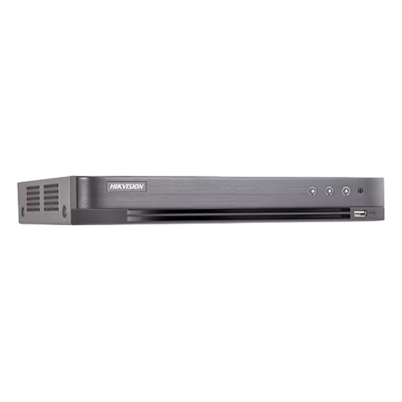 DVR AcuSense 8 ch. video 8MP, Analiza video, AUDIO 'over coaxial', Alarma 8/4 - HIKVISION iDS-7208HUHI-M2-SA