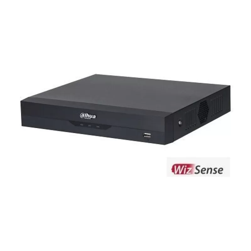 DVR Dahua XVR5116HS-I3 16 canale penta-brid 5MP, 1080p la 25/30 fps, H.265+, 1U, 1xSATA pana la 16TB, 2xUSB2.0, 1x HDMI; 1xVGA, RJ45, DC 12V/2A