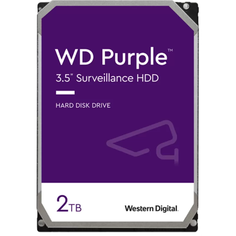 Hard disk 2TB - Western Digital PURPLE WD20PURX