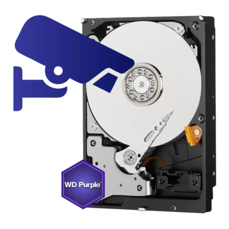 Hard disk 2TB - Western Digital PURPLE WD20PURX - imagine 1