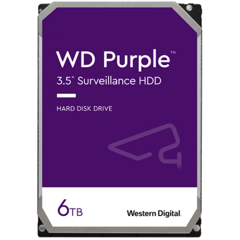 Hard disk 6TB - Western Digital PURPLE WD60PURX