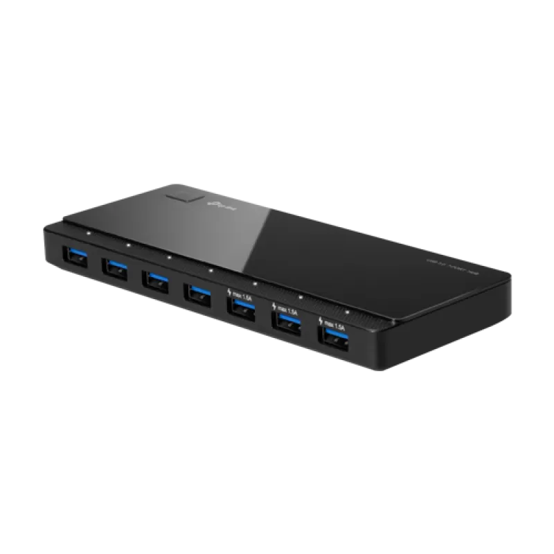 Hub USB UH700, 7 porturi USB 3.0, 1 port Micro-USB, adaptor DC - TP-Link UH700