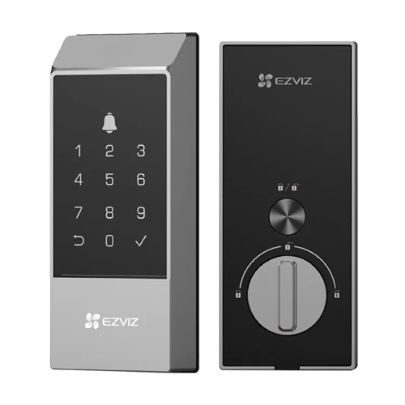 Incuietoare inteligenta, Wi-Fi, multiple metode de deblocare si verificare status inchidere - EZVIZ CS-DL04(WP,M)