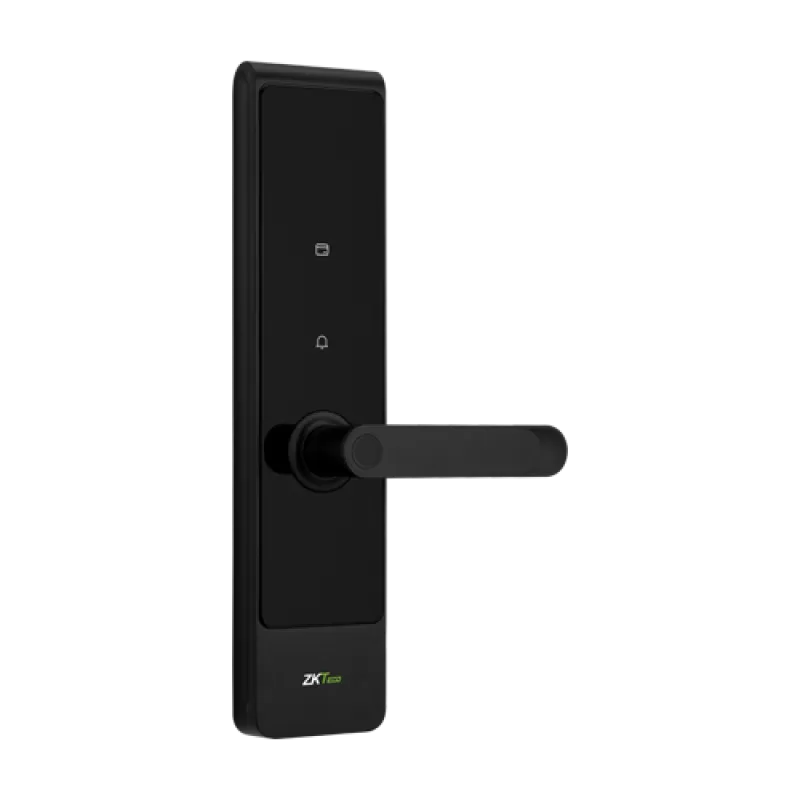Incuietoare rezidentiala WiFi, cititor de amprenta, carduri, tastatura, sonerie, compatibila ZSmart - ZKTeco DL-SL01-T430H - imagine 1