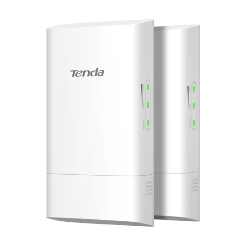 Kit 2 bucati Access Point Bridge, Wi-Fi 5, 5GHz, max. 867 Mbps, PoE IN, 1 km, Management - TENDA TND-O1-5G-Kit