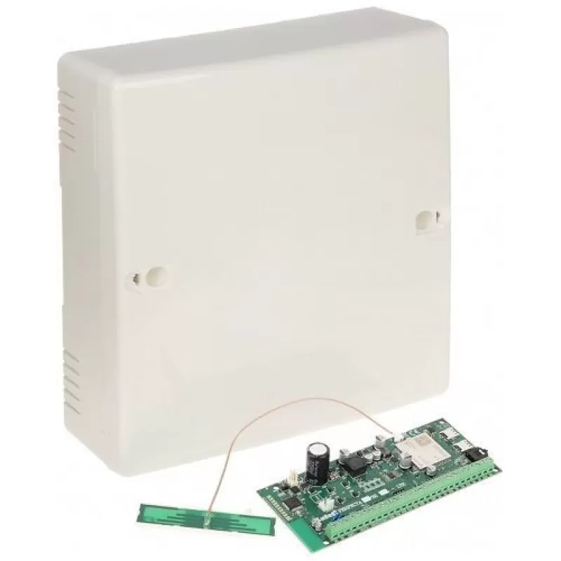 Kit antiefractie Satel Centrala Perfecta 32 zone + Antena LTE + Cutie