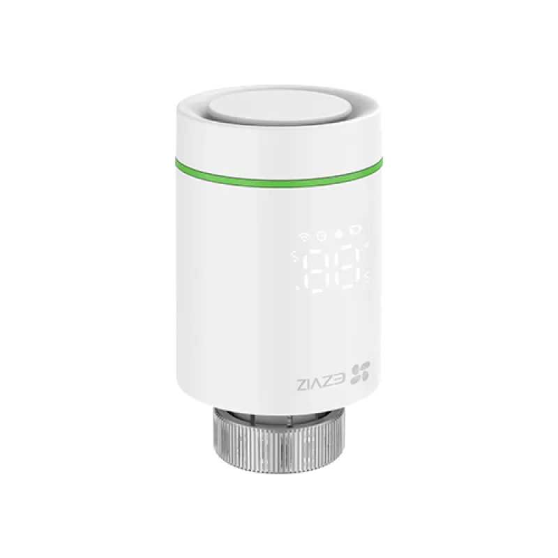 Kit Home Gateway Smart Home + 2 x Termostat inteligent, comunicare wireless ZigBee, EZVIZ CS-T55-A3-A(kit) - imagine 1