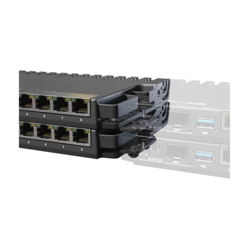 Kit montare in Rack pentru routere RB5009/L009 - MikroTik RME5009 - imagine 2