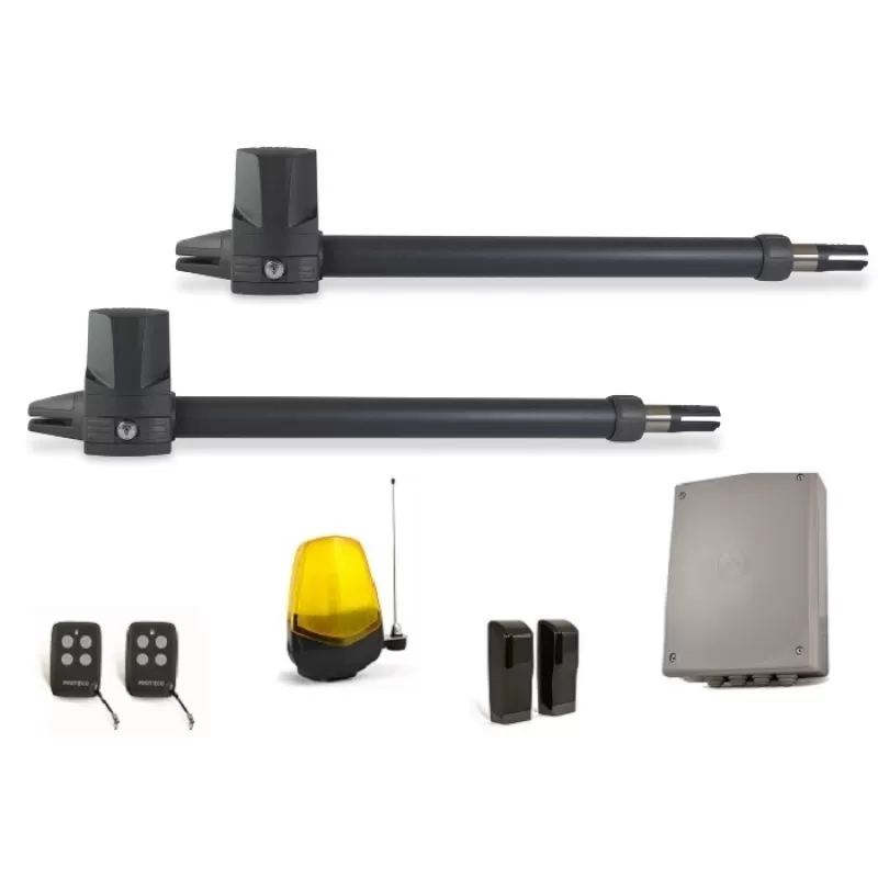 KIT PENTRU PORTI BATANTE CU 2 ACTUATOARE