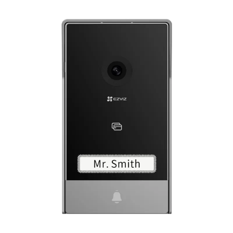 Kit video-interfon, monitor tactil 7', 2 posturi exterioare, camera 2K, audio, IR 6m, Wi-Fi6 - EZVIZ CS-HP7(3MP,2-Entry Kit) - imagine 1