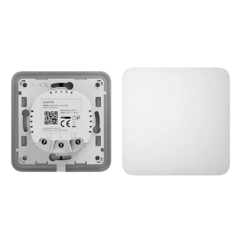 LIGHTCORE 2-WAY + SOLOBUTTON 1-GANG/2-WAY (WHT)