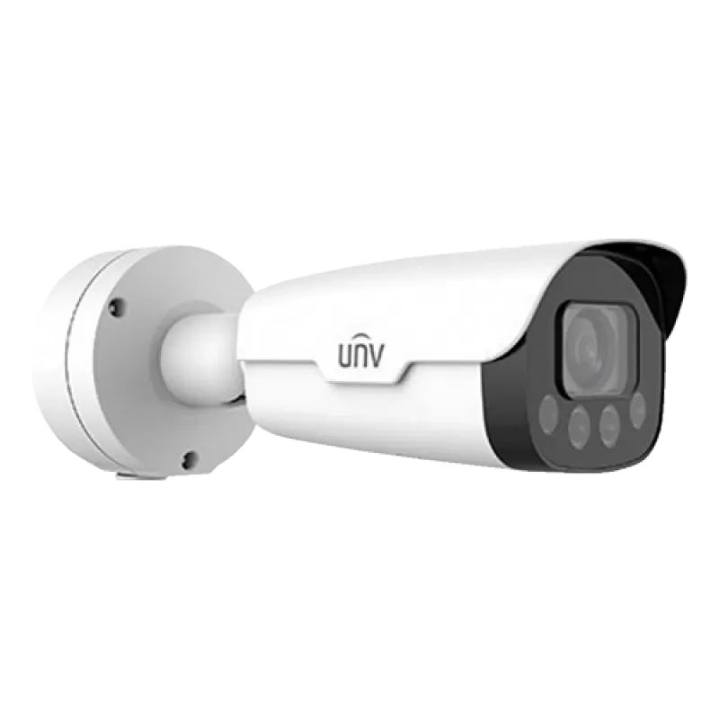 LightHunter - Camera IP, 5MP, lentila motorizata 5-60mm AutoFocus, 12x, IR 100m, Alarma, PoE+, IK10 - UNV IPC265EB-DX12K-I0