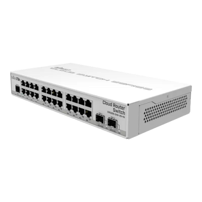 Management Switch 24 x Gigabit, 2 x SFP+ - Mikrotik CRS326-24G-2S+IN - imagine 1