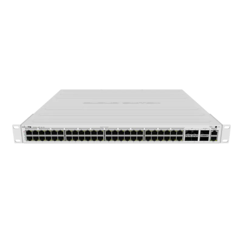 Management Switch 48 x Gigabit PoE+ OUT 700W, 4 x 10G SFP+, 2 x 40G QSFP+ - Mikrotik CRS354-48P-4S+2Q+RM
