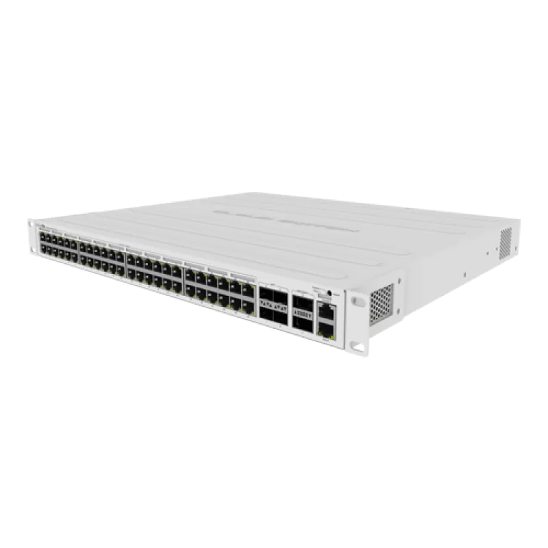 Management Switch 48 x Gigabit PoE+ OUT 700W, 4 x 10G SFP+, 2 x 40G QSFP+ - Mikrotik CRS354-48P-4S+2Q+RM - imagine 1