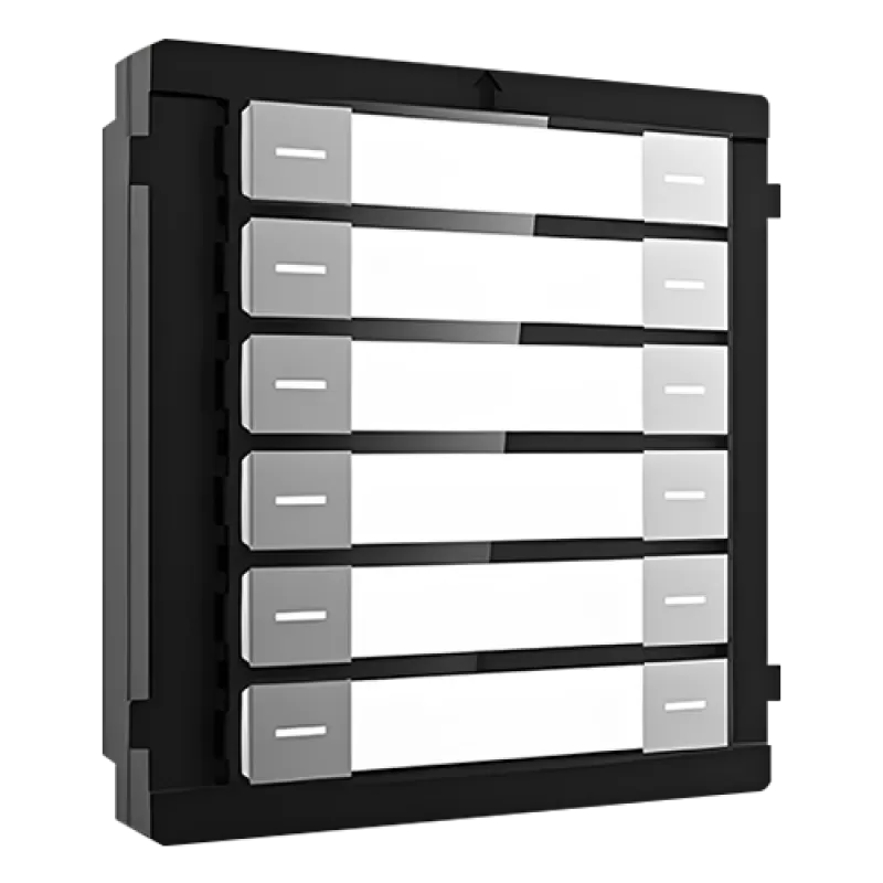 Modul extensie afisaj 12 familii pentru Interfon modular - HIKVISION DS-KD-K12 - imagine 2