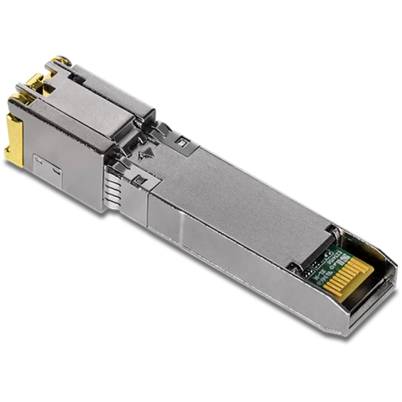 Modul RJ45 SFP+, 1/2.5/5/10G, 100/50/50/30m - TRENDnet TEG-10GBRJ - imagine 2