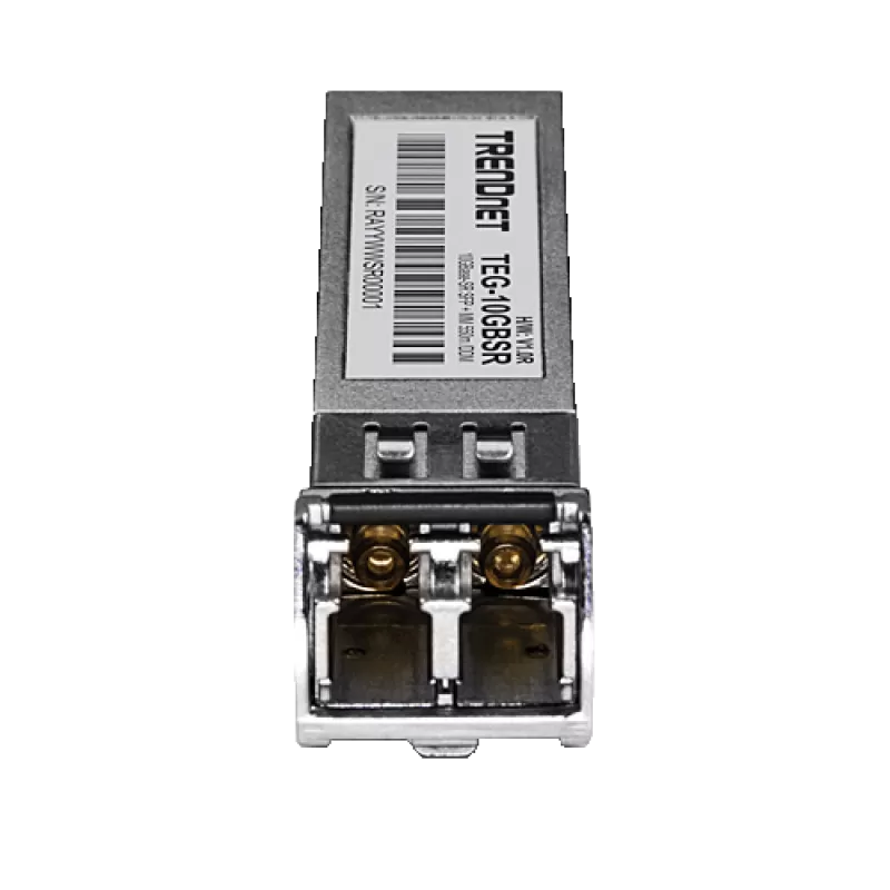 Modul SFP+, 10.5G, Multi-mode, 850nm, Duplex LC, max. 550m - TRENDnet TEG-10GBSR - imagine 2