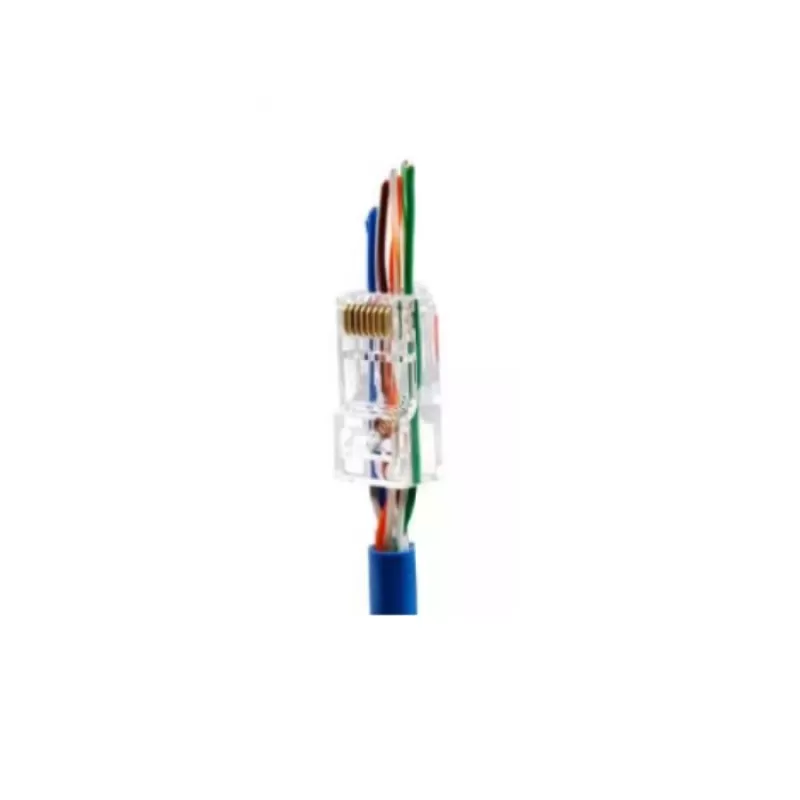 MUFA EZ UTP CAT6E RJ45 PENTRU CABLU NEECRANAT 1.1M