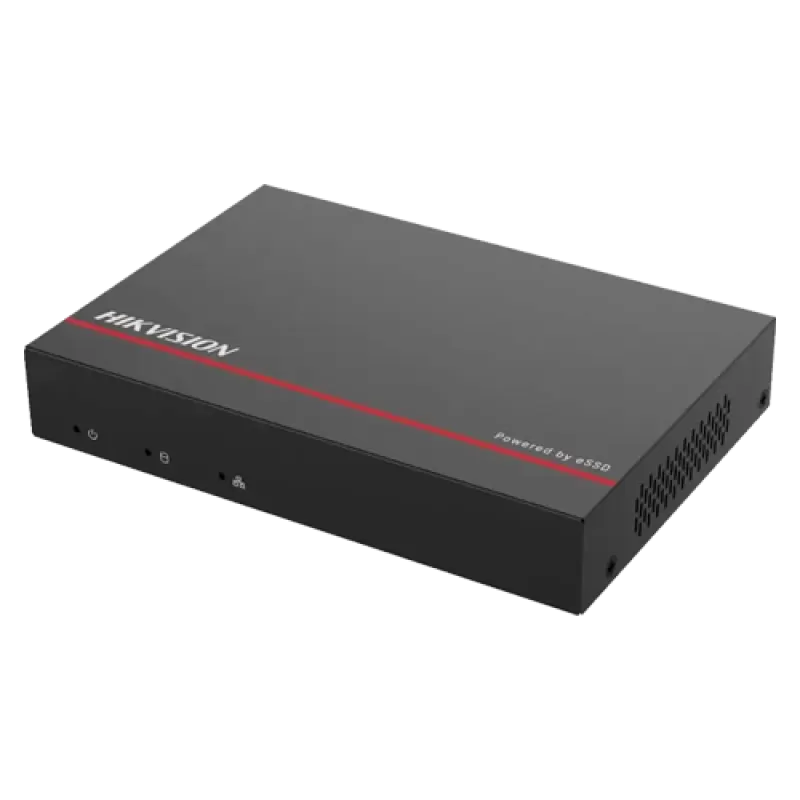 NVR 4 canale 4MP, 4 porturi PoE, SSD 1 TB - HIKVISION DS-E04NI-Q1-4P1T