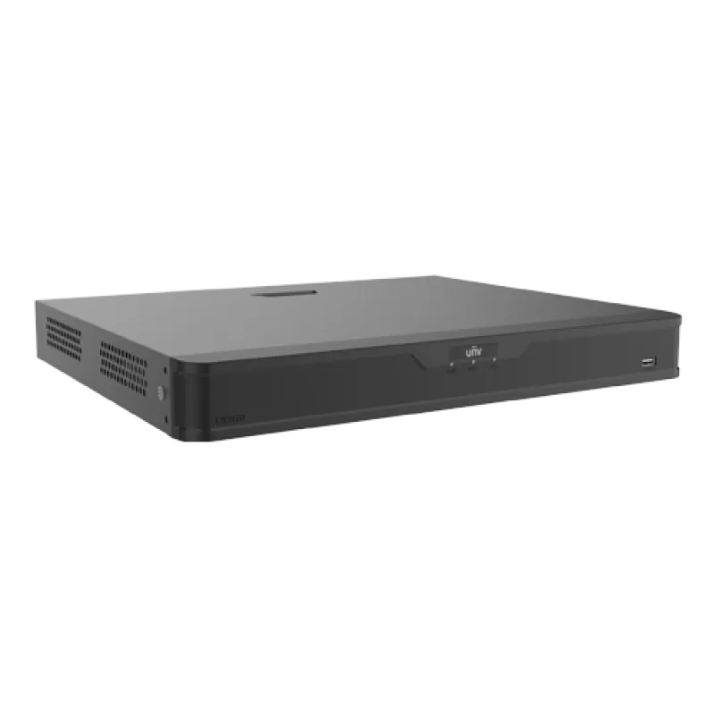  NVR 4K, 32 canale, max. 12MP, 1U - UNV NVR302-32B-IQ - imagine 1