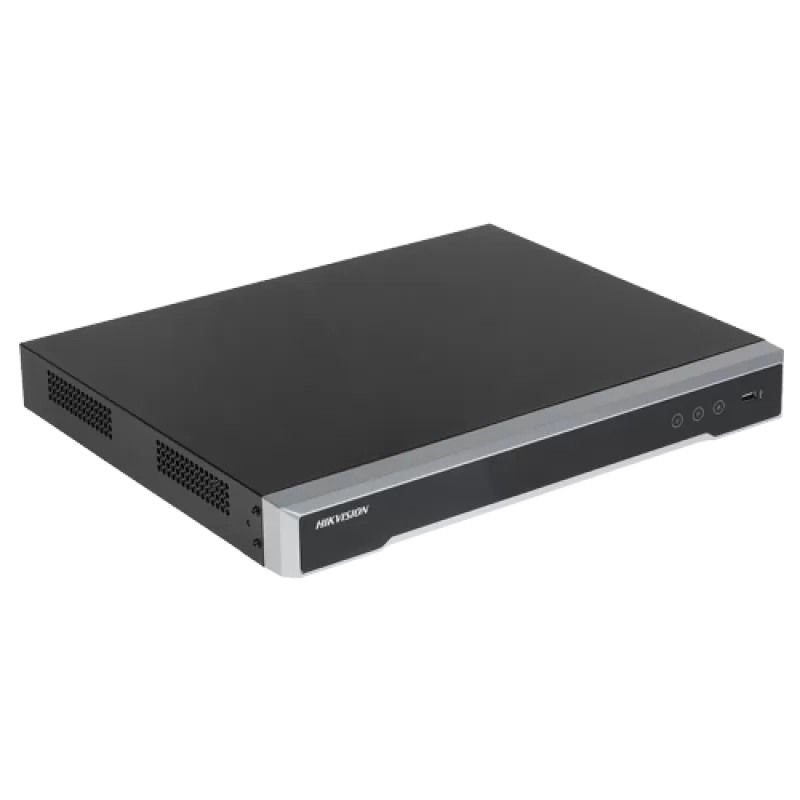 NVR Hikvision DS-7608NI-I2, 8-ch 1U 4K Max. 12MP, H265+, Alarma