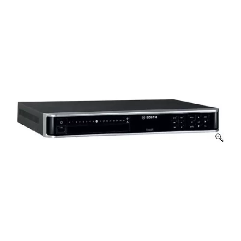 NVR Bosch DDN-2516-200N00 DIVAR 2000 Network Recorder 16 canale, 8MP(UHD), H.265, fara HDD, RJ45, 1xRCA, 12Vdc