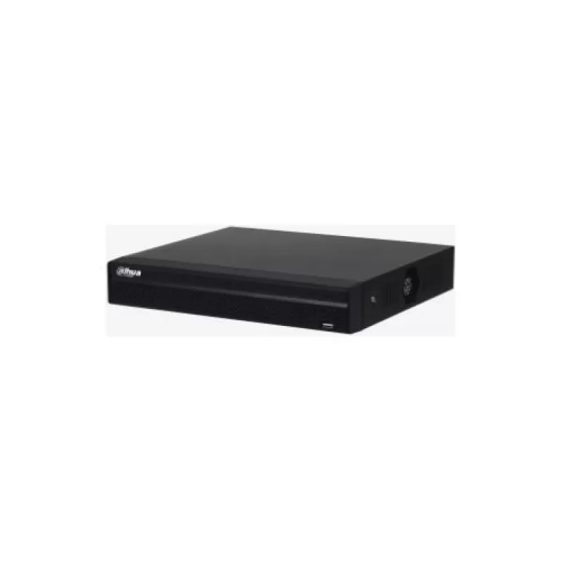 NVR Dahua 16 canale 8MP 1080p la 30fps, H.265, 1U, 1xSATA III, 1xHDD pana la 10TB, 1 × RJ45, 10/100 Mbps, 1×VGA, 1×HDMI,  2xUSB2.0 12V DC, 2A