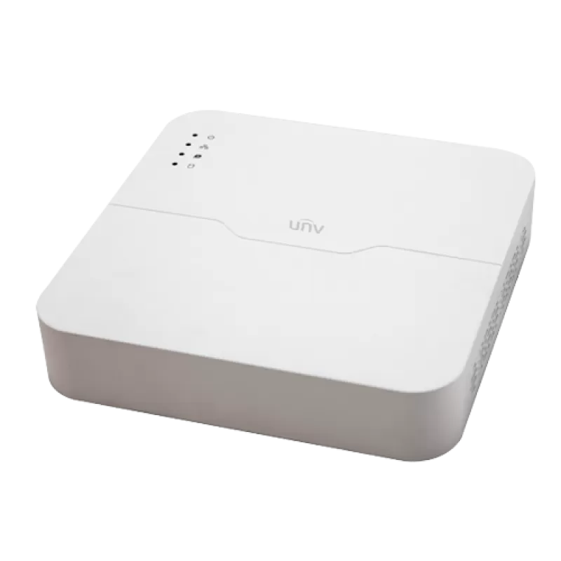 NVR seria Easy, 4 canale 8MP  + 4 porturi Long PoE, H.265 Ultra - UNV NVR301-04LS3-P4 - imagine 1
