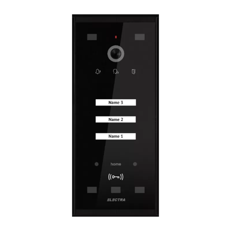 Panou exterior video Home pentru 3 Familii - SMART, G3 - ELECTRA VPM.03S03.ELBH4