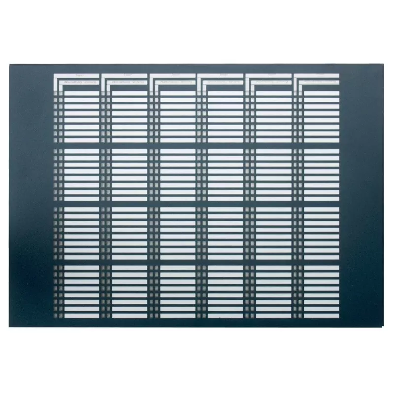 PANOU FRONTAL CU INDICATOARE PENTRU 192 ZONE