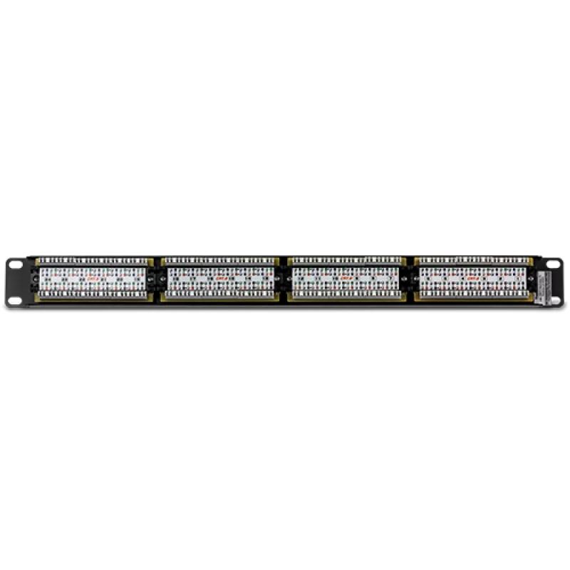 Patch Panel 24 porturi RJ45 UTP, Cat6 - TRENDnet TC-P24C6 - imagine 1