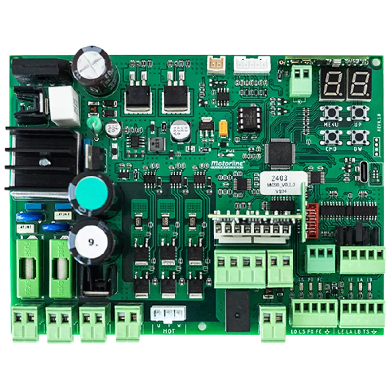 Placa electronica pentru barierele cu motor fara perii - MOTORLINE MC90BL-BR