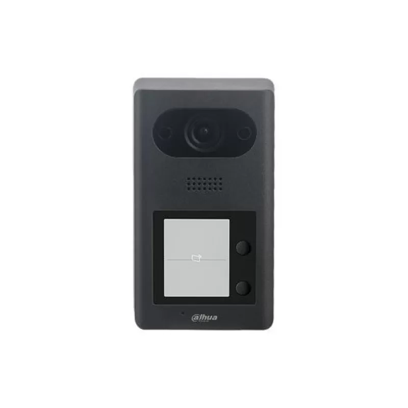 Post exterior videointerfon Dahua VTO3211D-P2-S2, Camera 2MP, 2 buton, SIP, PoE, IP65, IK08