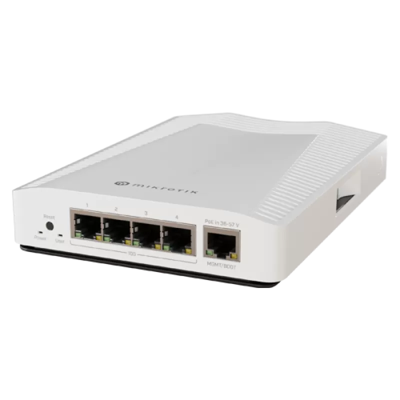 Router 4 porturi 10G, 1 port 1G, sina DIN - MikroTik CRS304-4XG-IN - imagine 2
