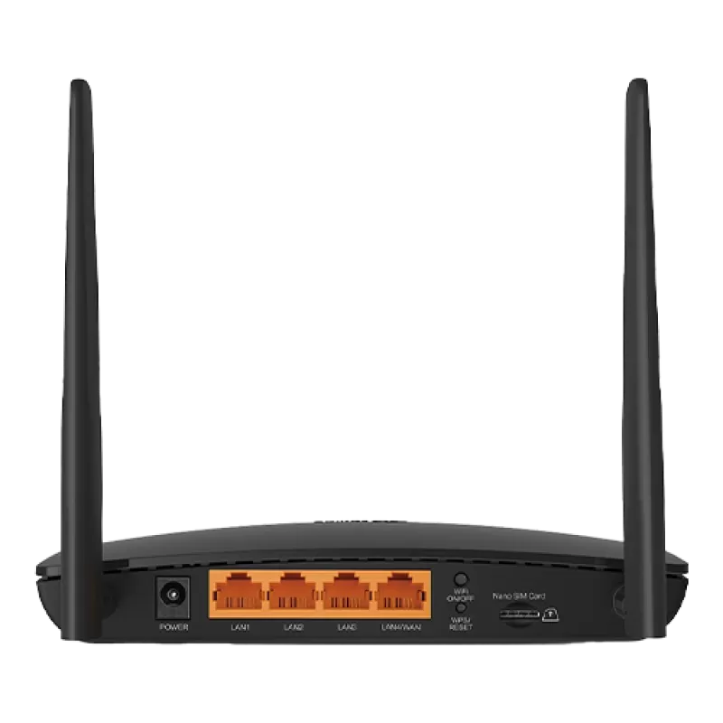 Router 4G LTE TP-LINK TL-MR6400 wireless N 300 Mbps TL-MR6400 - imagine 2